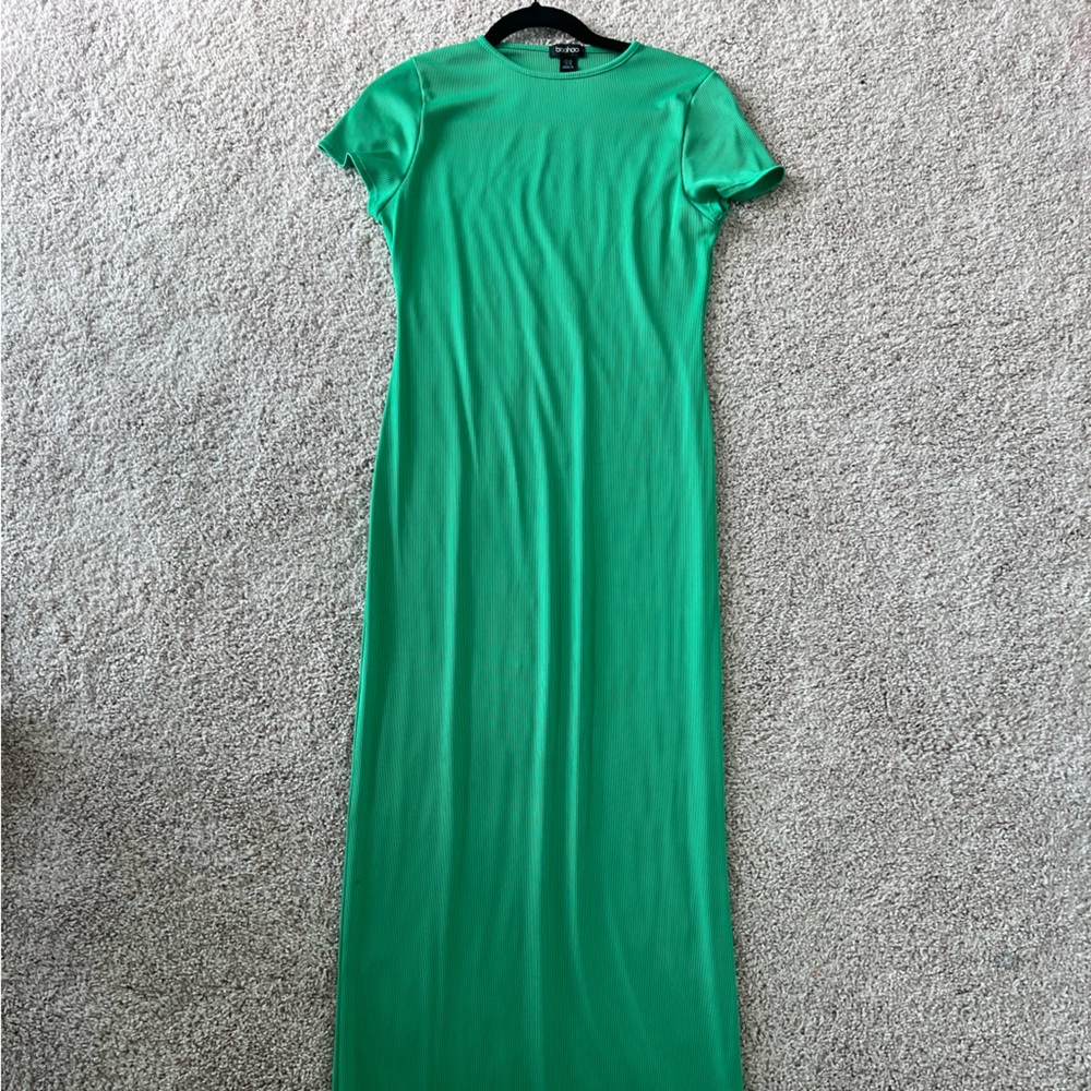 Boohoo Green Maxi Dress (Worn Once) US10 UK14